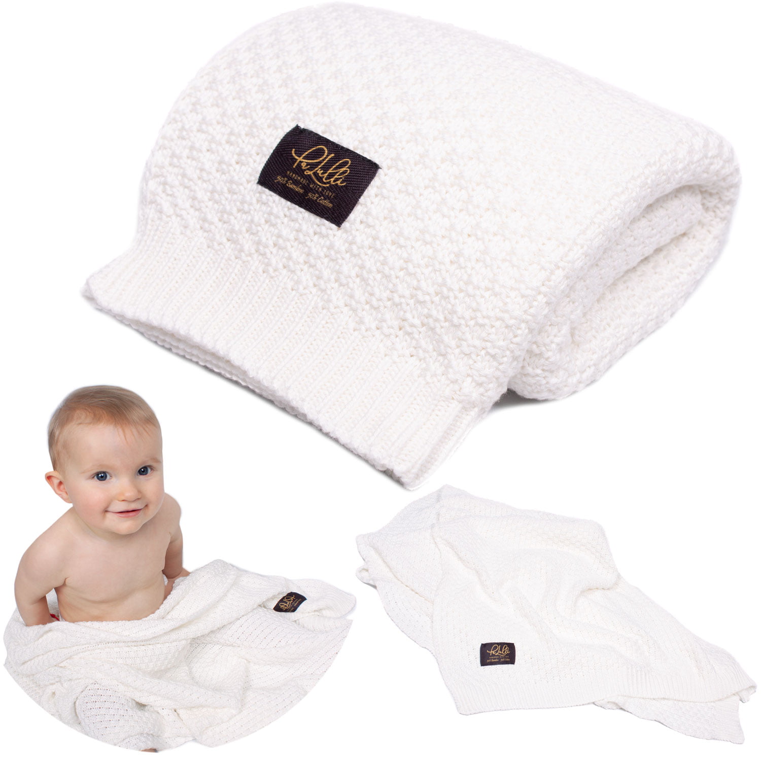 KOCYK BAMBUSOWY 50% BAMBUS - 50% BAWEŁNA TKANY - Baby Beige