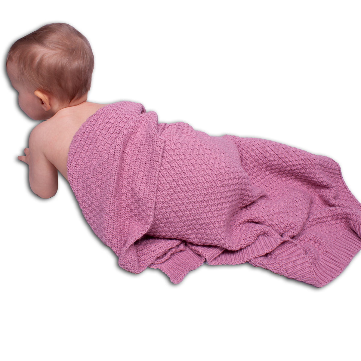 KOCYK BAMBUSOWY 50% BAMBUS - 50% BAWEŁNA TKANY - Burgund - obrazek 5