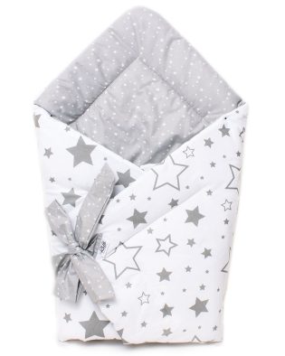 Rożek niemowlęcy bawełniany BIG STARS