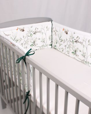 Ochraniacz na szczebelki dwustronny 180x30 BAMBI OLIWKA