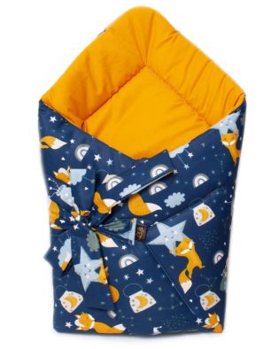 Rożek niemowlęcy bawełniany LISKI RUDE