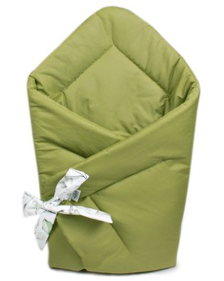 Rożek niemowlęcy bawełniany BAMBI OLIWKA