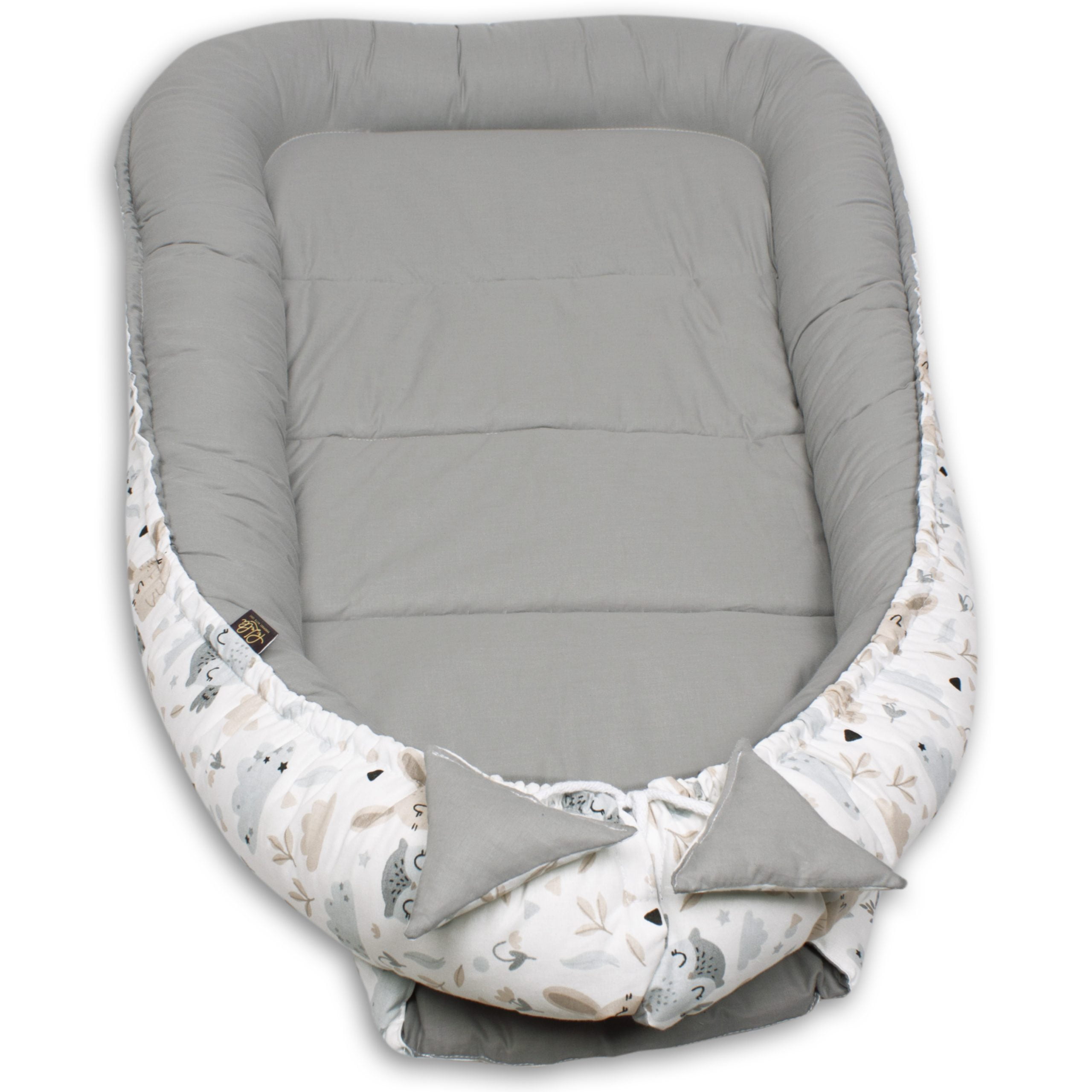 KOKON XXL 120X65 CM - SOWY - obrazek 2
